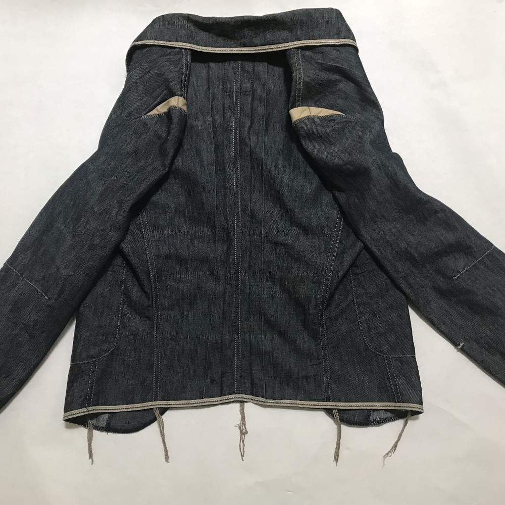 MARITHE FRANCOIS GIRBAUD Jean Jacket Small - Picture 4 of 8
